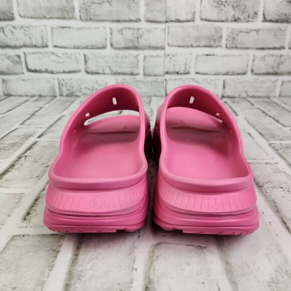 Hoka One One Ora Recovery 3 Slide Women's Sz 10 Pink Cushioned Comfort Sandals - Picture 5 of 10